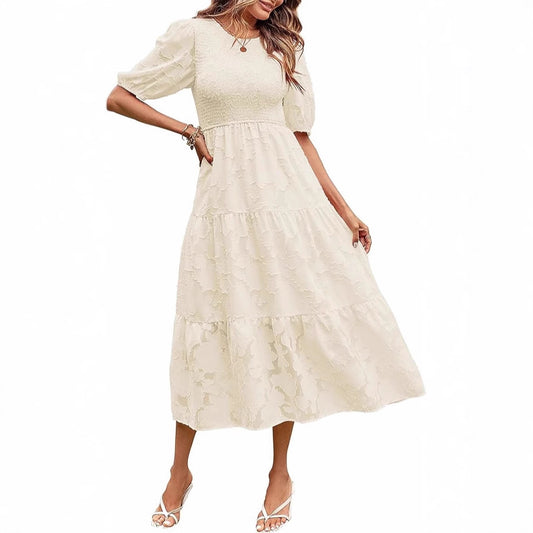 Floral Lace Maxi Dress