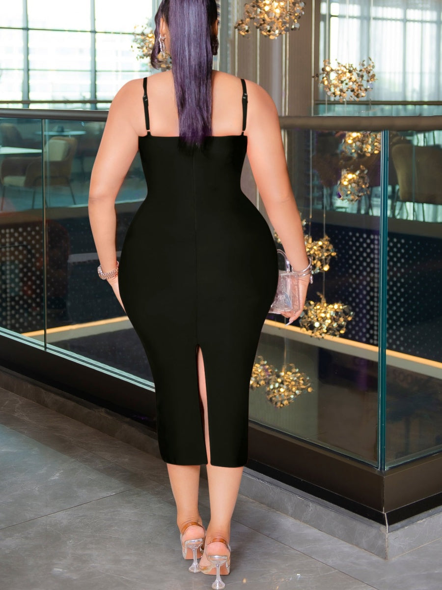 Beaded Bandage Dress