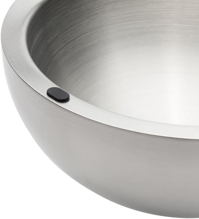 Stainless Steel Dip Chiller Bowl Serving Bowl with Double Walled Ice