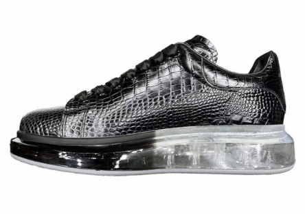 Luxury Air-Cushioned Casual Crocodile Leather Shoes
