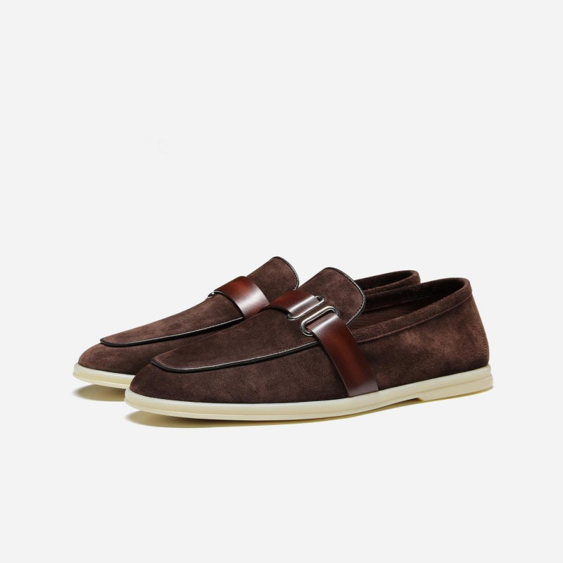 Men's Soft Suede Slip On Shoes