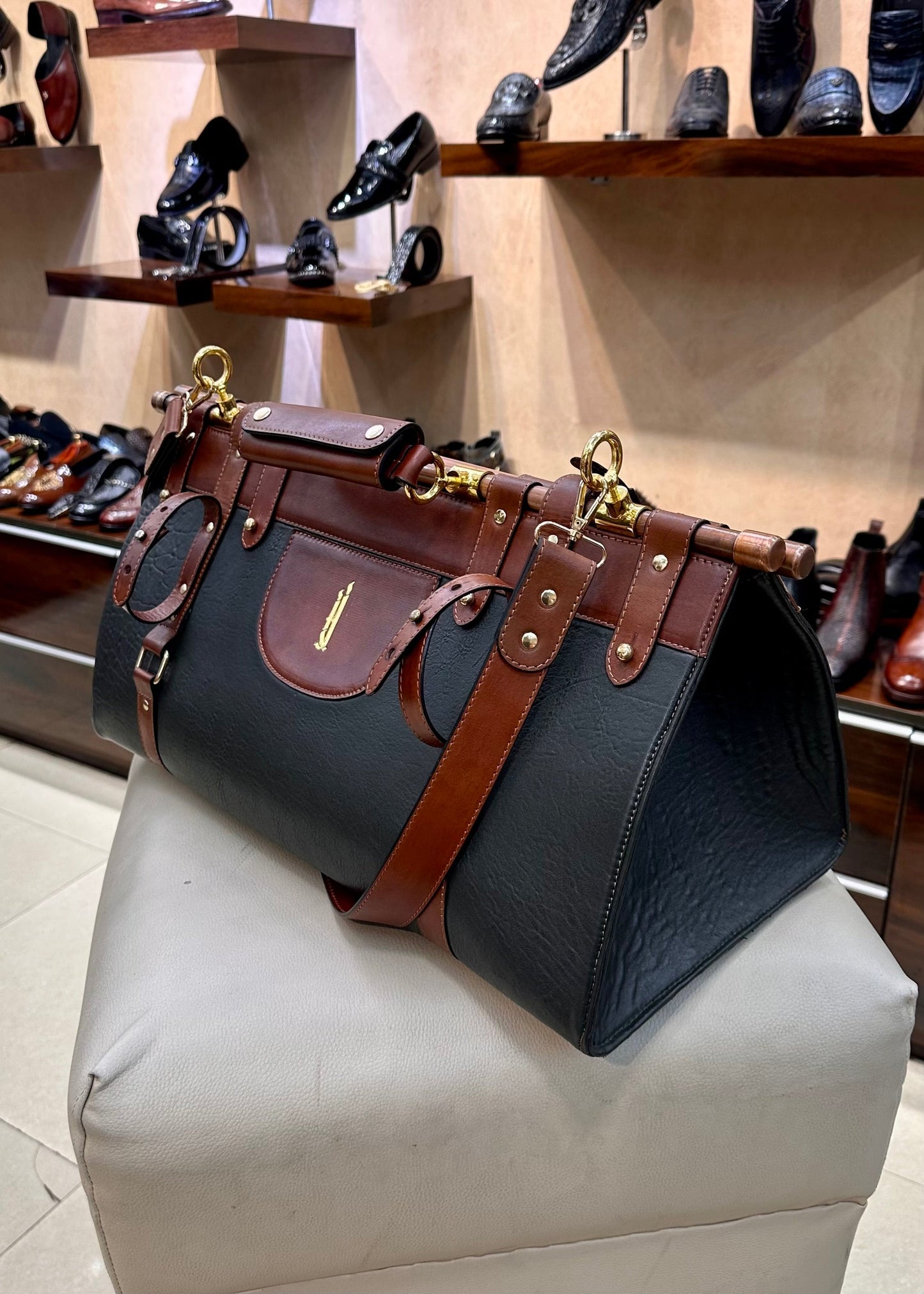 Duffle Bag With Zip Lock