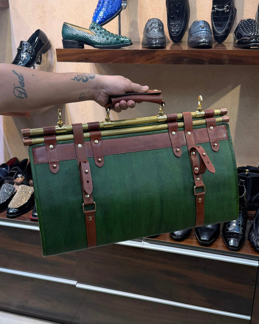 Duffle Bag With Zip Lock