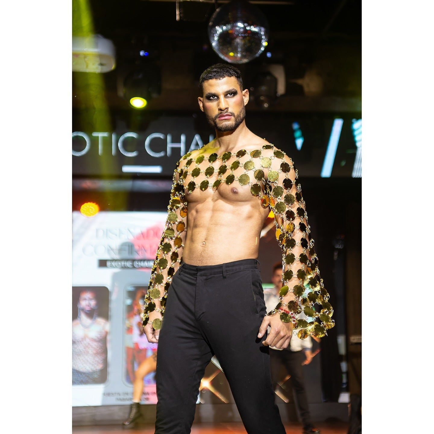 Metal Chain Crop Top