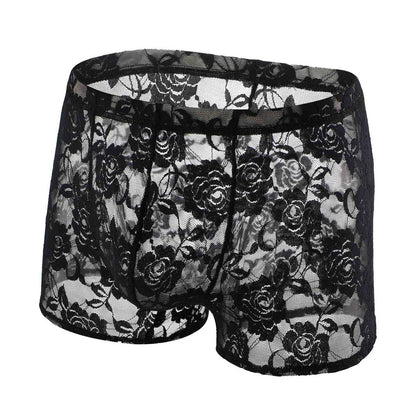 Men's Lace Boxers