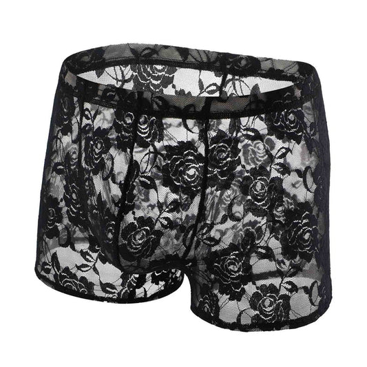 Men's Lace Boxers