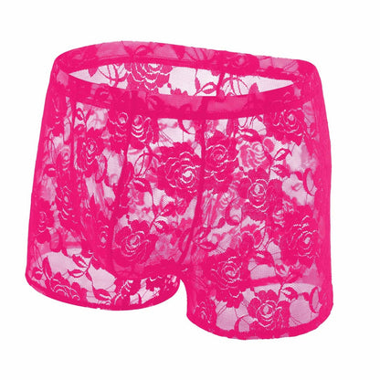 Men's Lace Boxers