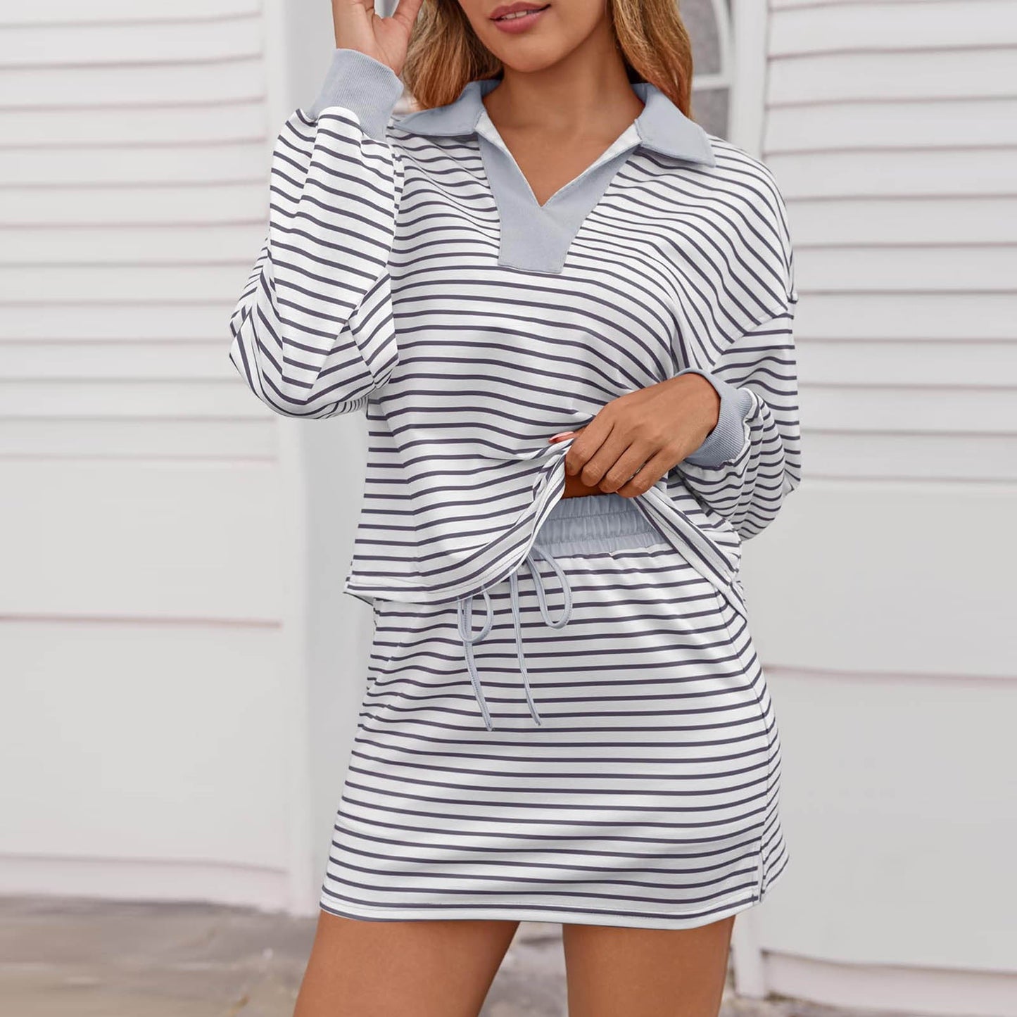 Loose Casual Two-Piece Set