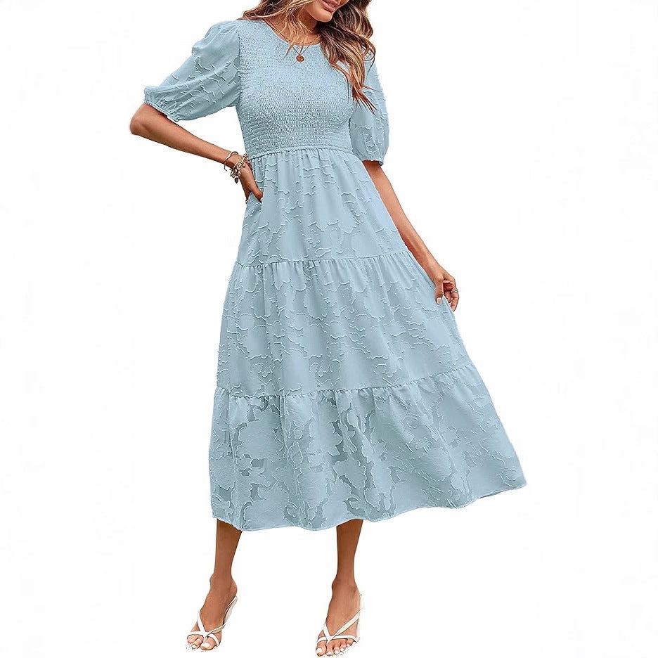 Floral Lace Maxi Dress