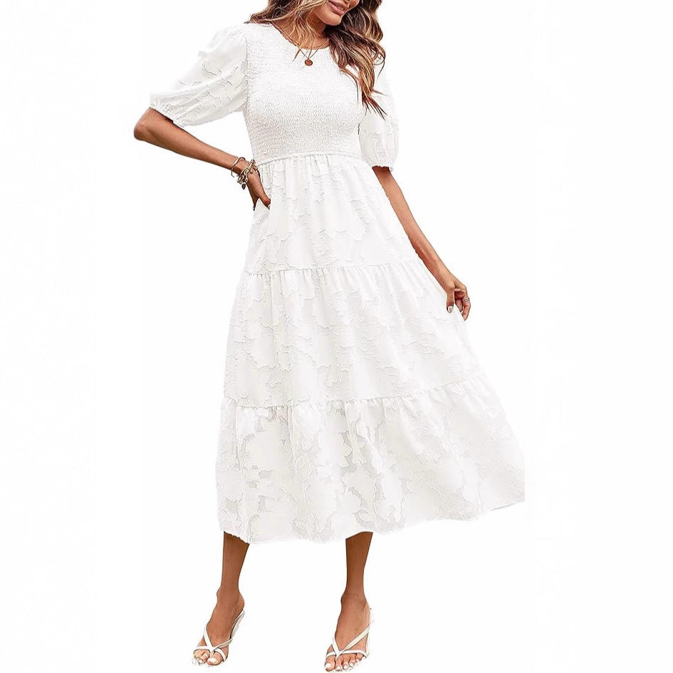 Floral Lace Maxi Dress