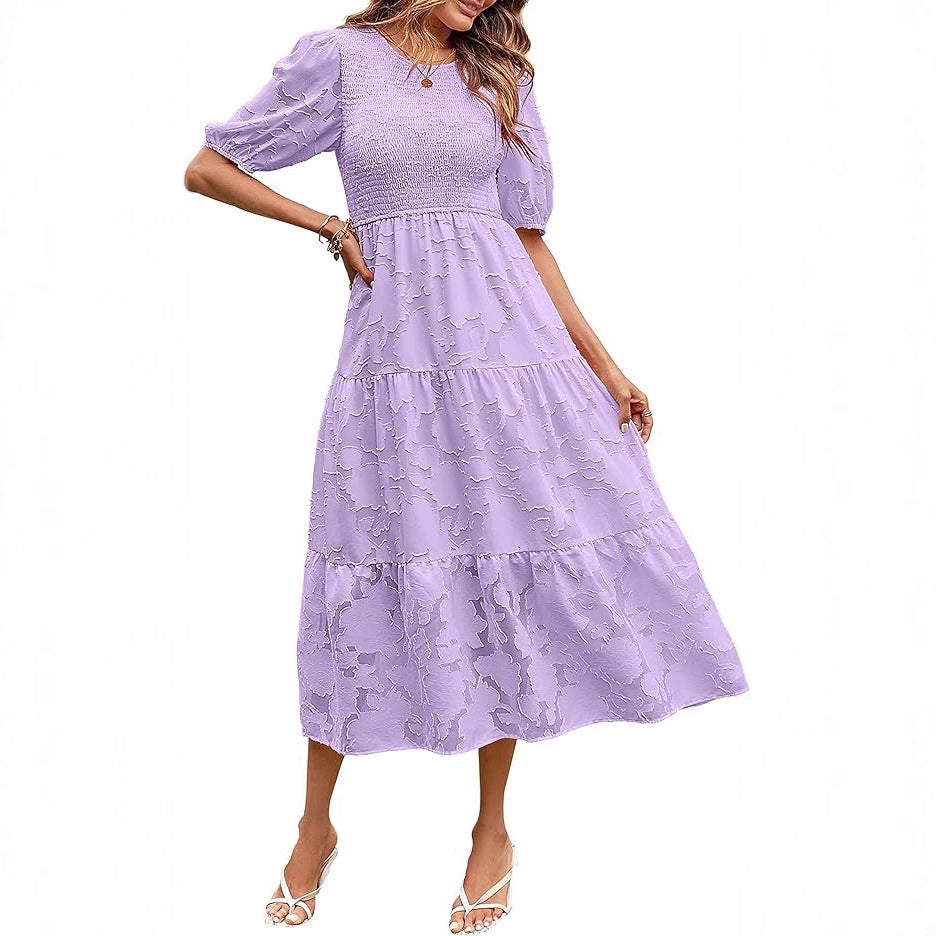 Floral Lace Maxi Dress