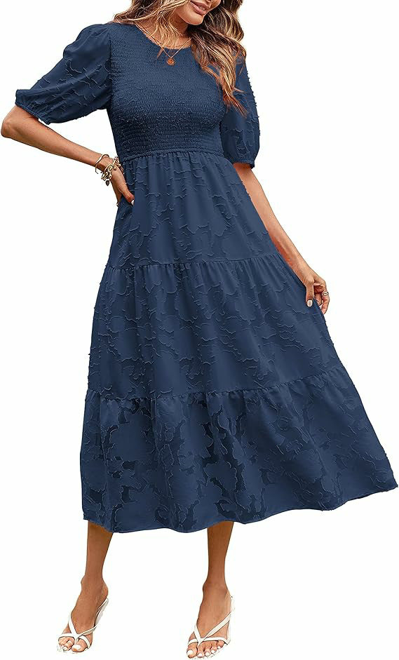 Floral Lace Maxi Dress