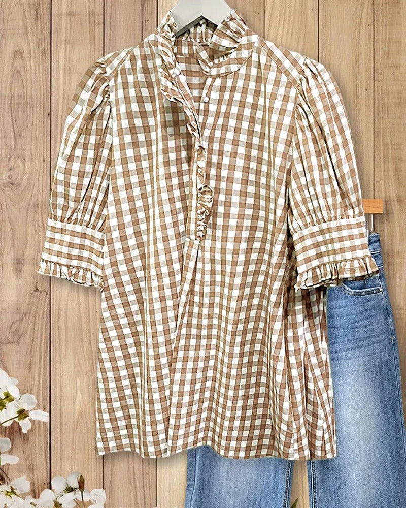 Retro Plaid Shirt