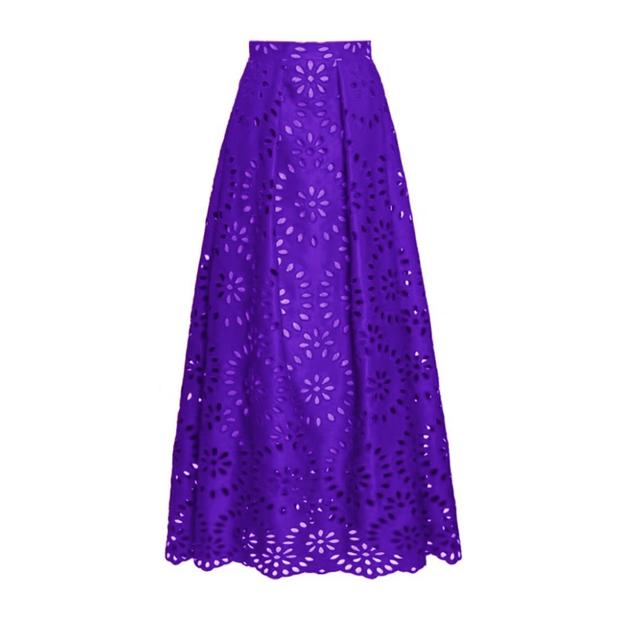 Bathing Suit Petal Hollow V Neck Swimsuit and Skirt