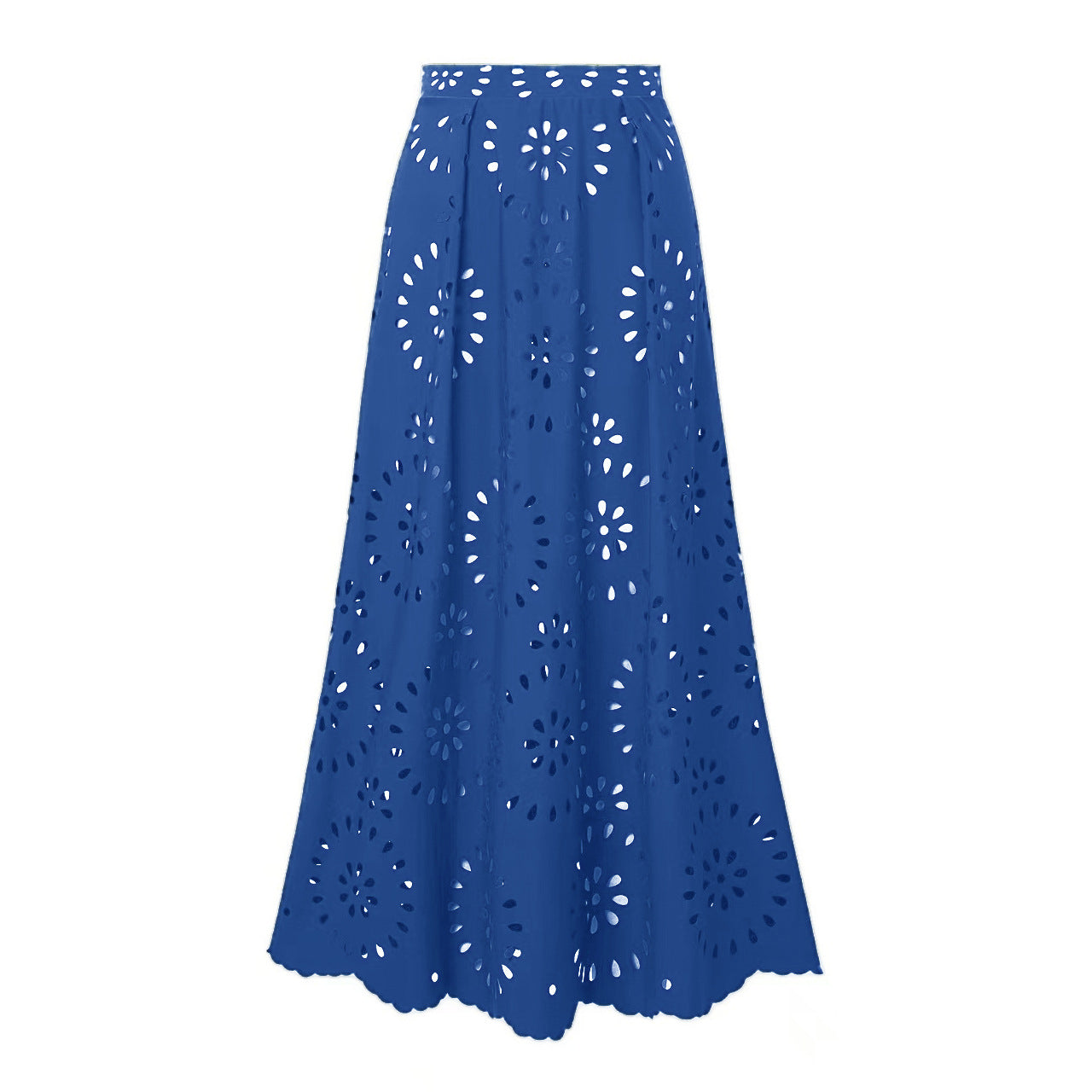 Bathing Suit Petal Hollow V Neck Swimsuit and Skirt