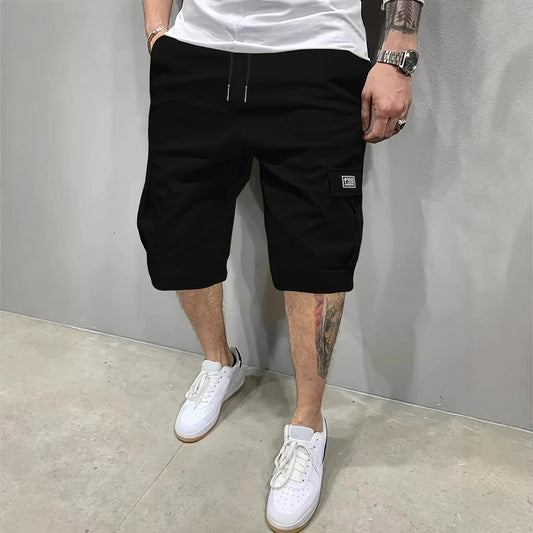[Second Item Half Price] Men's Loose Fitting Five-Point Pants