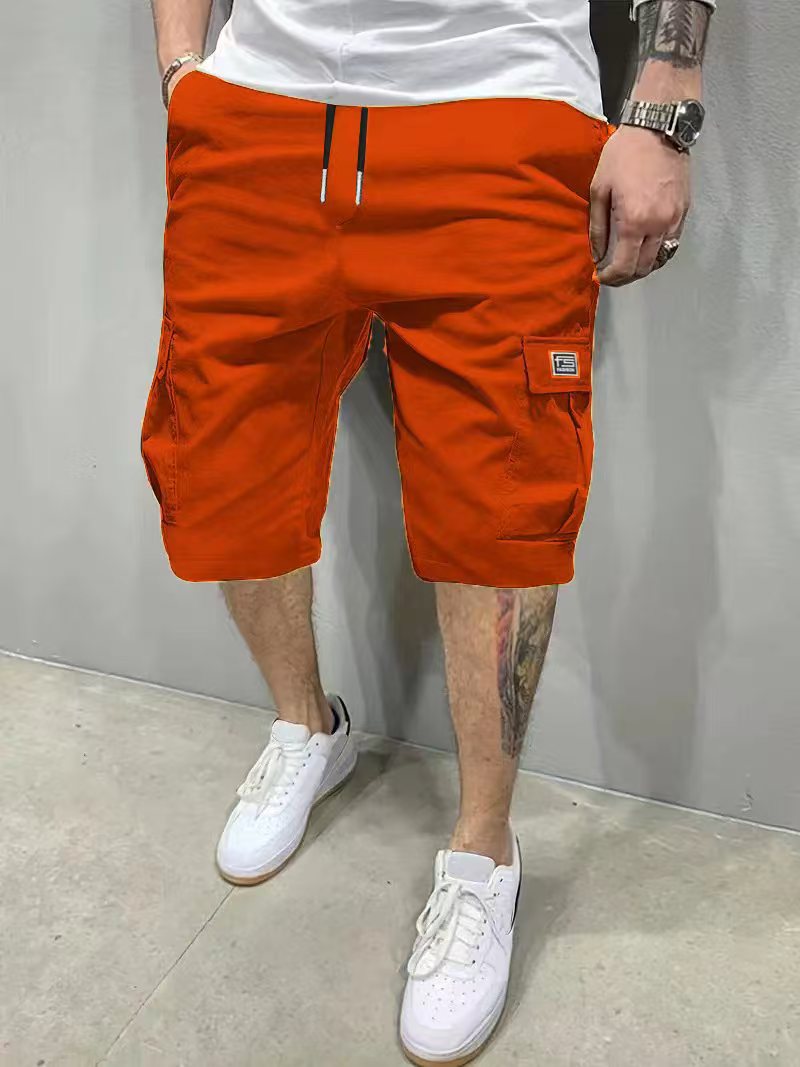[Second Item Half Price] Men's Loose Fitting Five-Point Pants