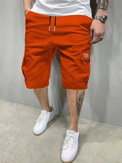 [Second Item Half Price] Men's Loose Fitting Five-Point Pants