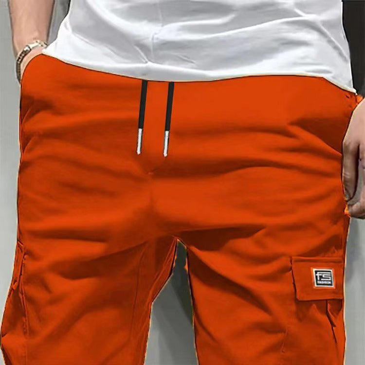 [Second Item Half Price] Men's Loose Fitting Five-Point Pants