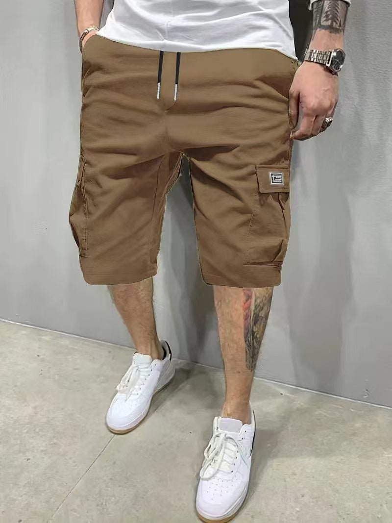 [Second Item Half Price] Men's Loose Fitting Five-Point Pants