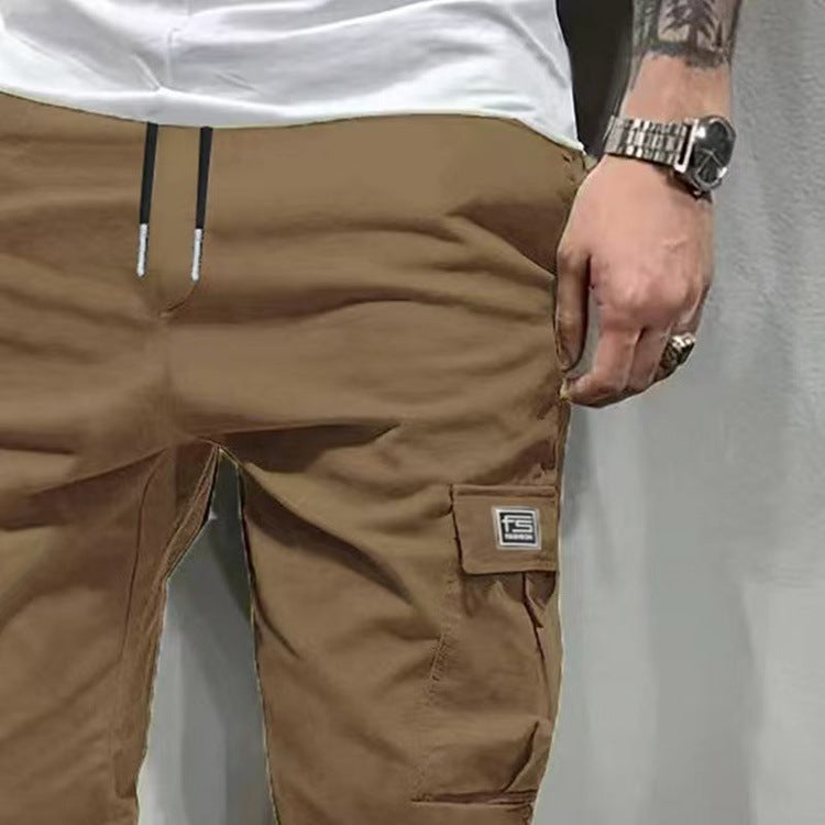 [Second Item Half Price] Men's Loose Fitting Five-Point Pants
