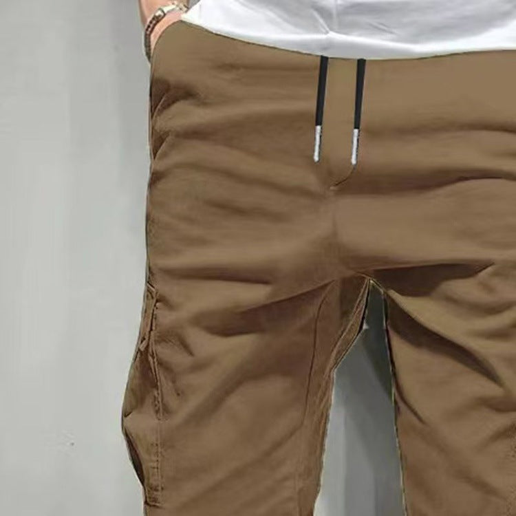 [Second Item Half Price] Men's Loose Fitting Five-Point Pants