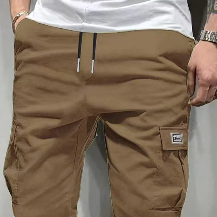 [Second Item Half Price] Men's Loose Fitting Five-Point Pants