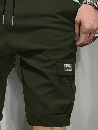 [Second Item Half Price] Men's Loose Fitting Five-Point Pants