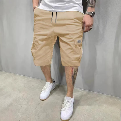 [Second Item Half Price] Men's Loose Fitting Five-Point Pants