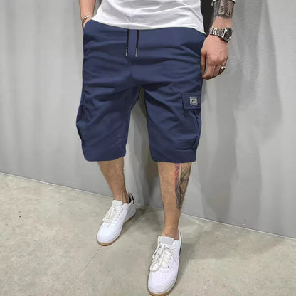 [Second Item Half Price] Men's Loose Fitting Five-Point Pants