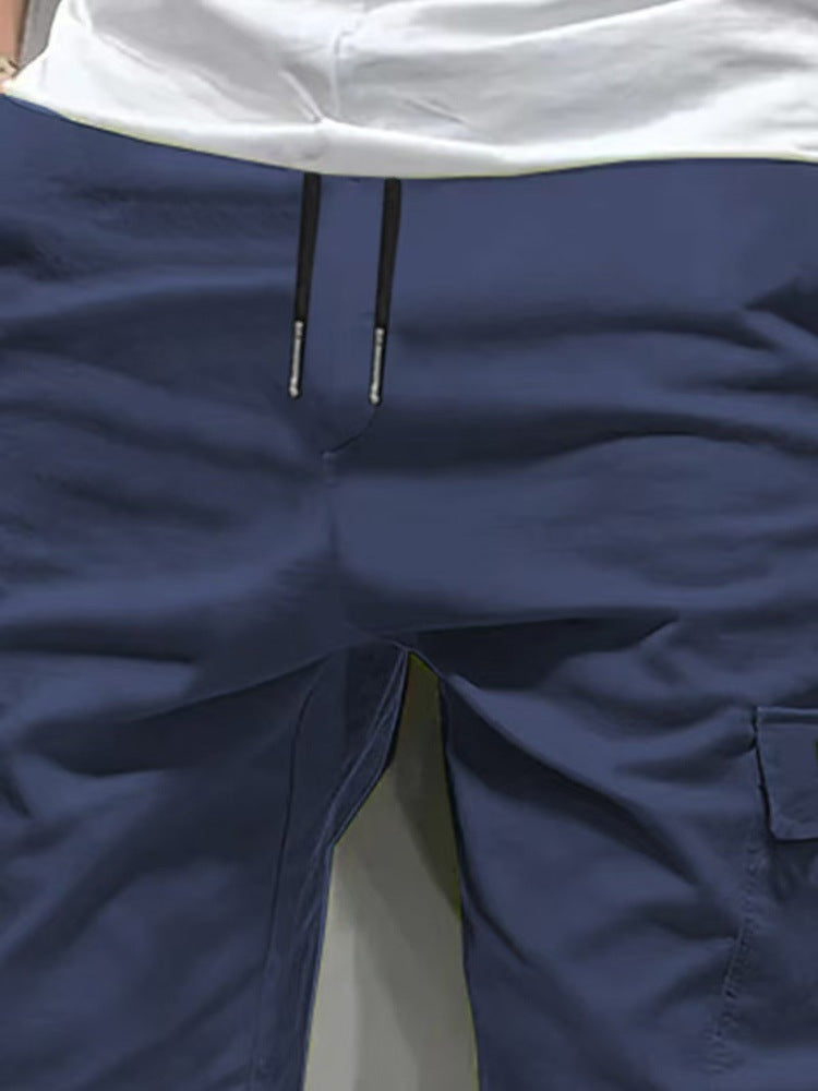 [Second Item Half Price] Men's Loose Fitting Five-Point Pants