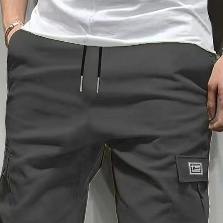 [Second Item Half Price] Men's Loose Fitting Five-Point Pants