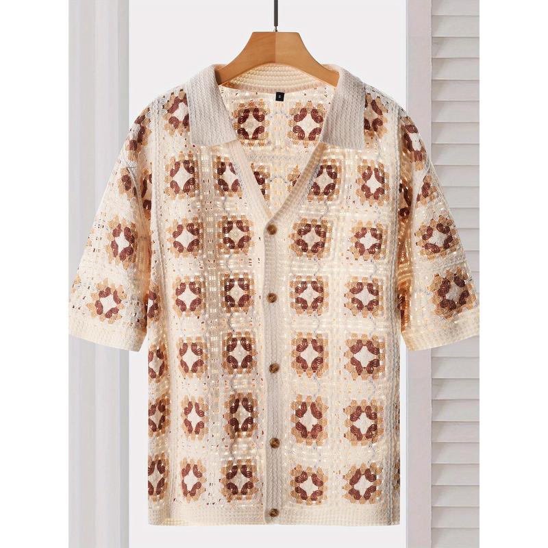 Vintage Hollow Cardigan