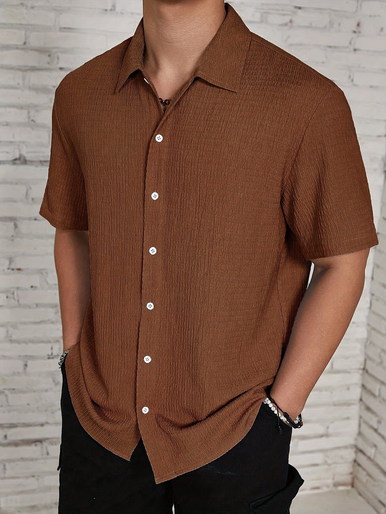 Solid Color Lightweight Shirt