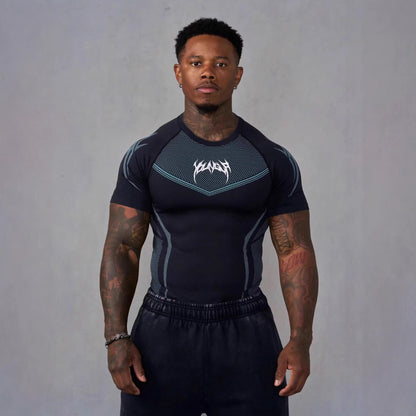 Men's quick-drying tight-fitting T-shirt