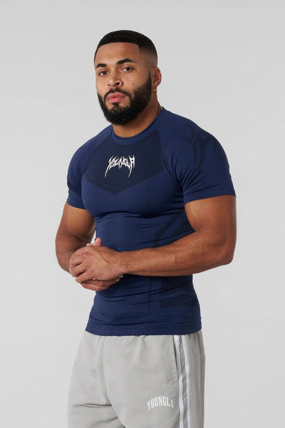 Men's quick-drying tight-fitting T-shirt