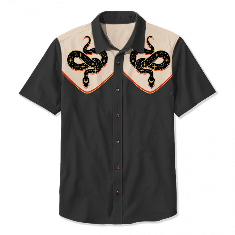 Western Cowcat - 100% Cotton Shirt