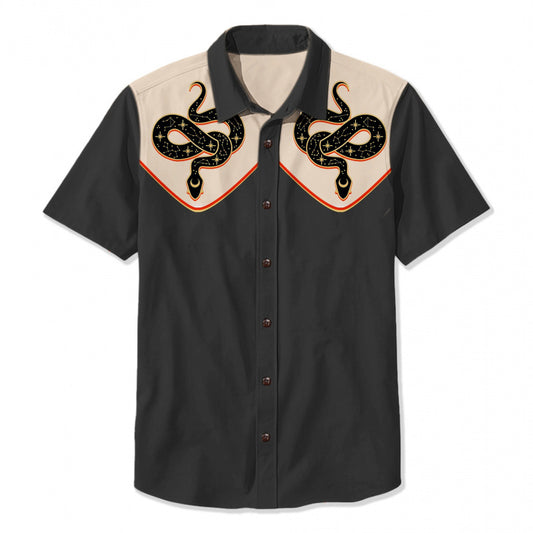 Western Cowcat - 100% Cotton Shirt