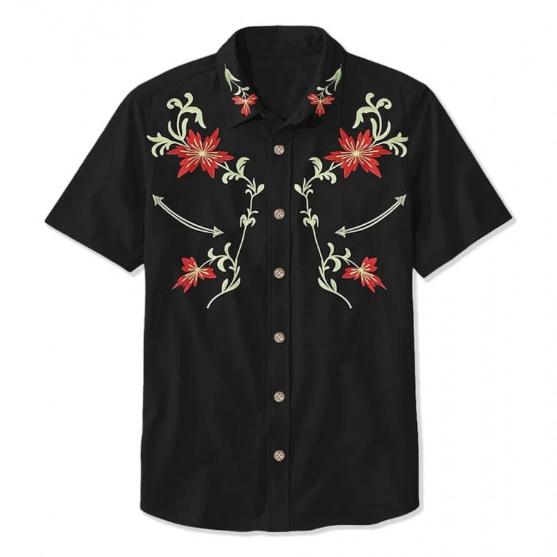 Western Cowcat - 100% Cotton Shirt