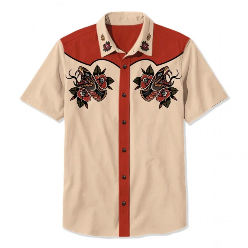 Western Cowcat - 100% Cotton Shirt