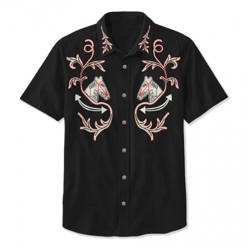 Western Cowcat - 100% Cotton Shirt
