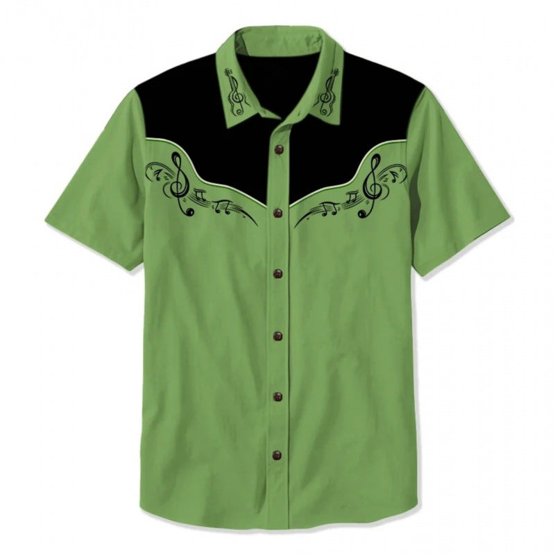 Western Cowcat - 100% Cotton Shirt