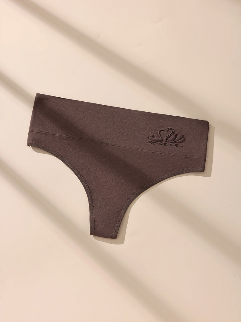 4 pack high waist thongs