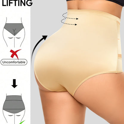 Confident Tummy-Crossover Shapewear Panties