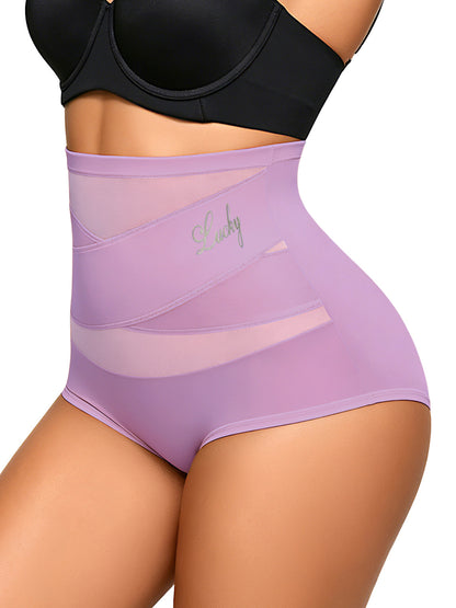 Confident Tummy-Crossover Shapewear Panties