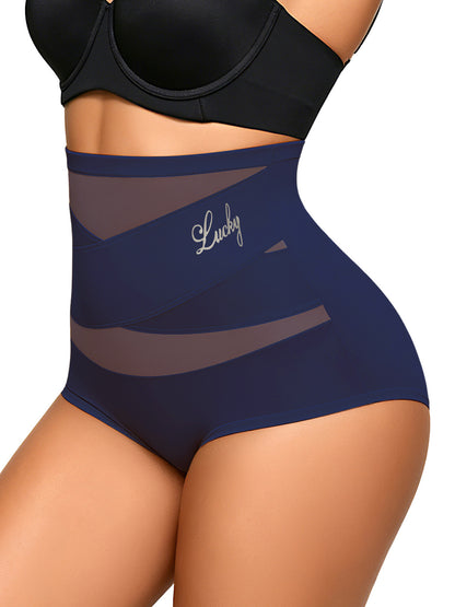 Confident Tummy-Crossover Shapewear Panties