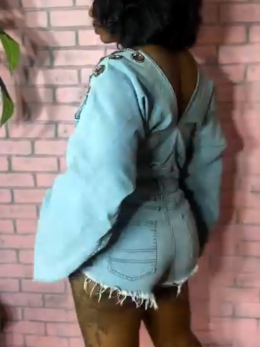 Denim Top
