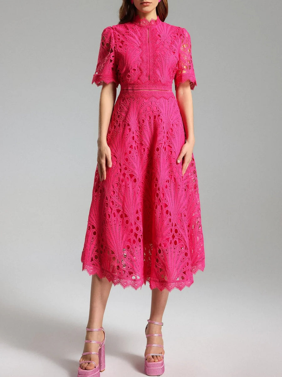 Lace Midi Dress