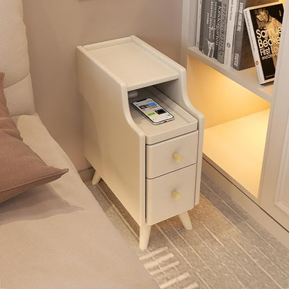 Solid wood classic minimalist nightstand