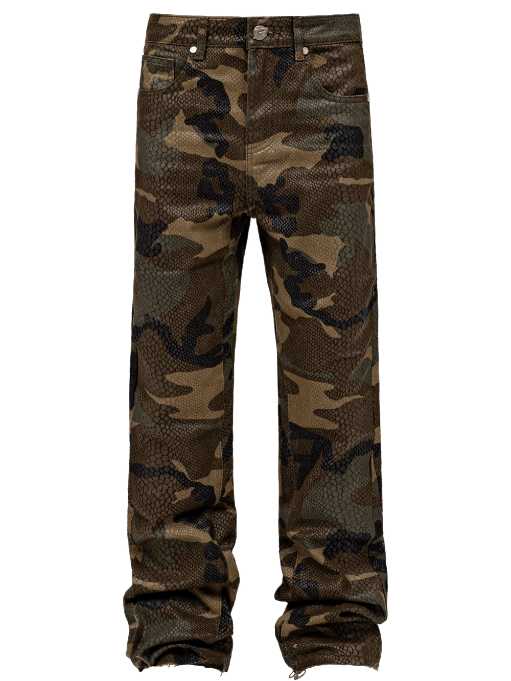 Python Camo Denim Pants